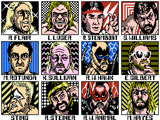 Nes wrestling shop games